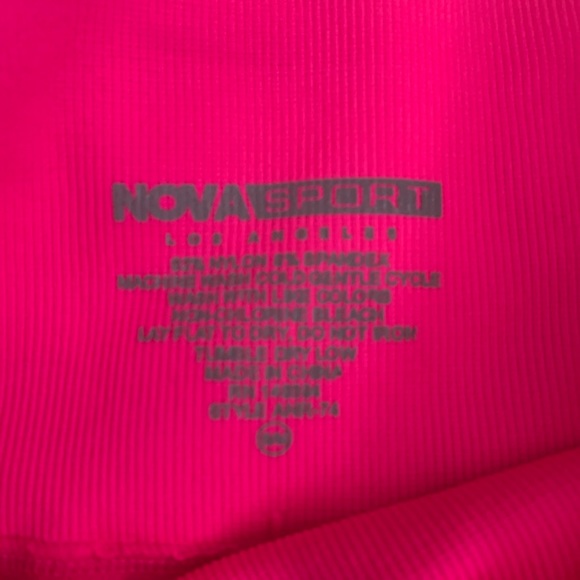 Hot pink workout leggings Fashion Nova - Picture 2 of 3